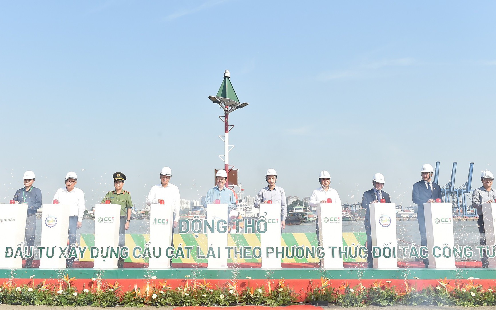 Động thổ dự án đầu tư xây dựng cầu Cát Lái