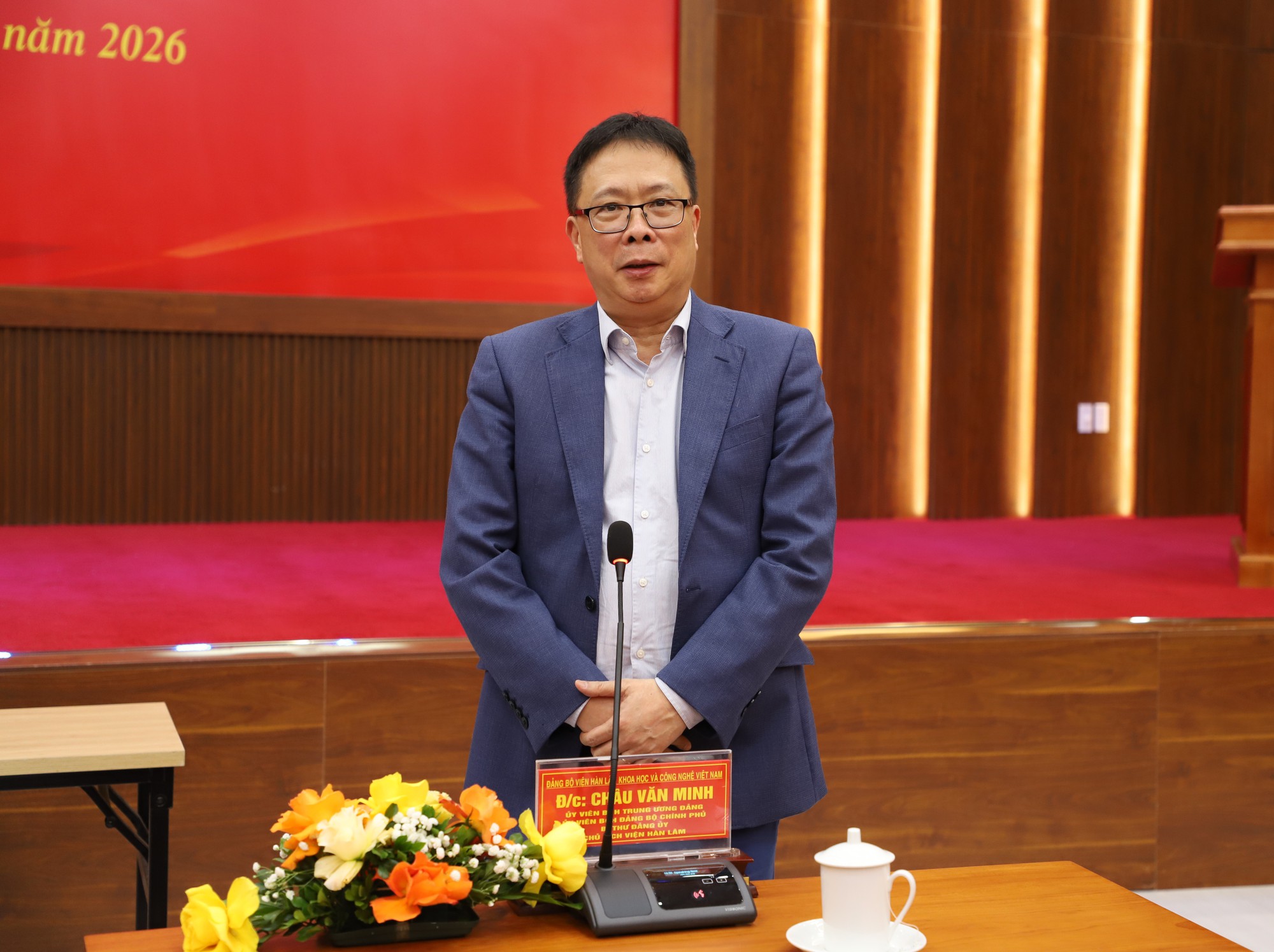 Giới thiệu Chủ tịch Viện Hàn lâm KH&CN Việt Nam Châu Văn Minh ứng cử đại biểu Quốc hội khoá XVI- Ảnh 1.