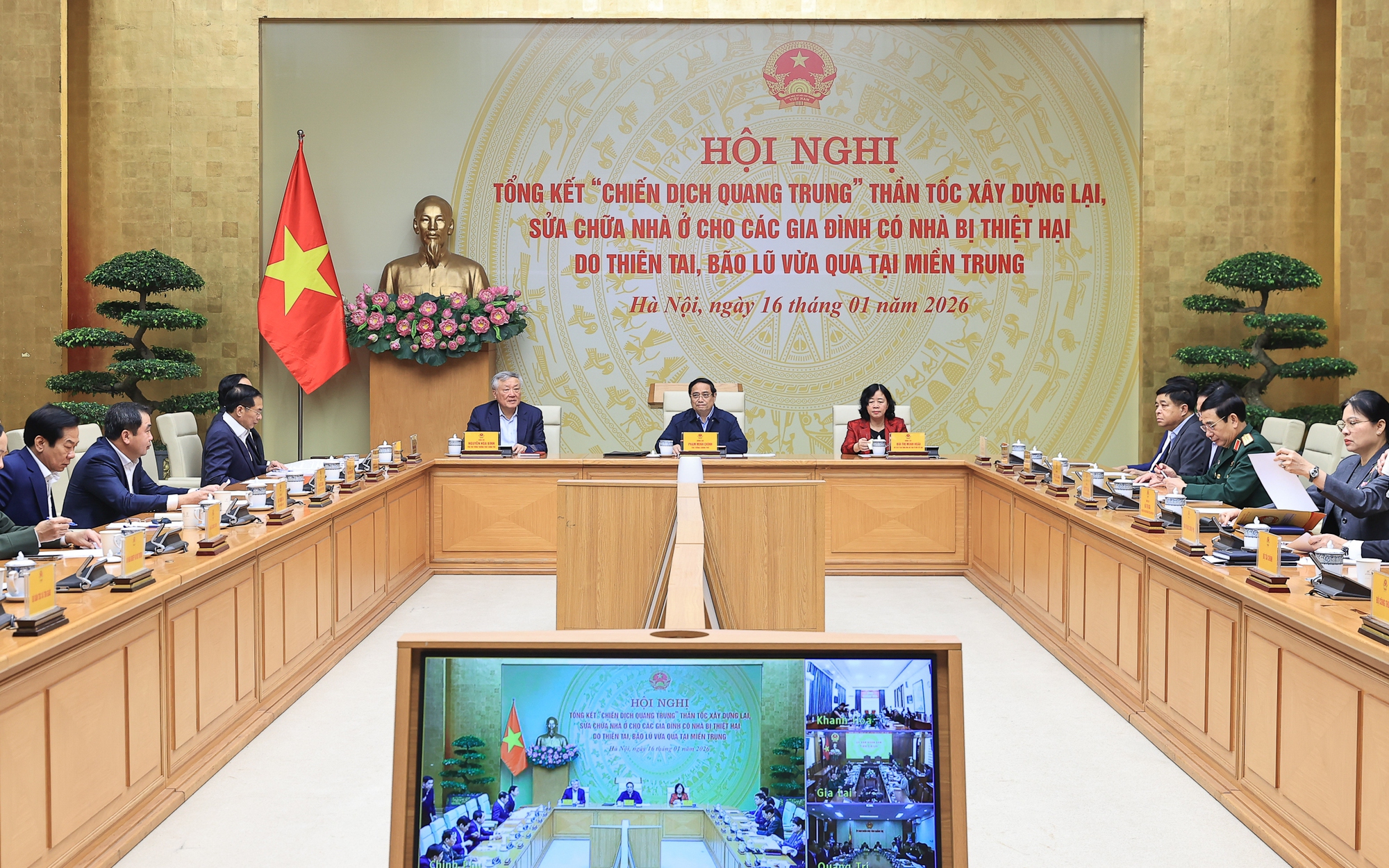 TỔNG THUẬT: Thủ tướng Chính phủ chủ trì Hội nghị tổng kết "Chiến dịch Quang Trung"