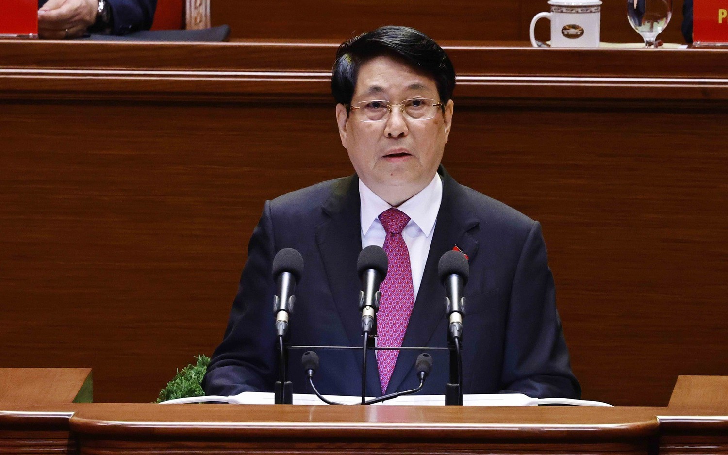 Khai mạc Đại hội XIV: Toàn văn Diễn văn khai mạc do Chủ tịch nước Lương Cường trình bày