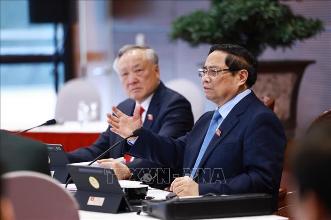 Chùm ảnh: Đại biểu thảo luận các văn kiện Đại hội XIV của Đảng- Ảnh 4.