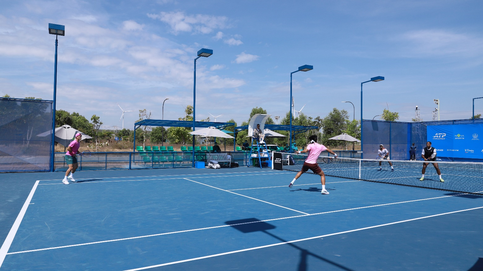 ATP Challenger 50 hấp dẫn bởi những trận đấu rực lửa và kịch tính - Ảnh 1.