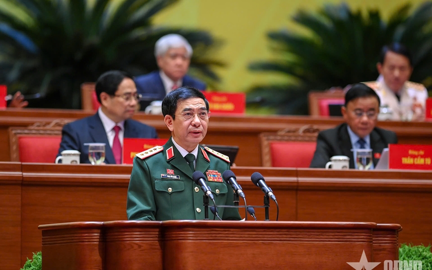 Tham luận của Đoàn đại biểu Đảng bộ Quân đội do Đại tướng Phan Văn Giang trình bày tại Đại hội XIV của Đảng