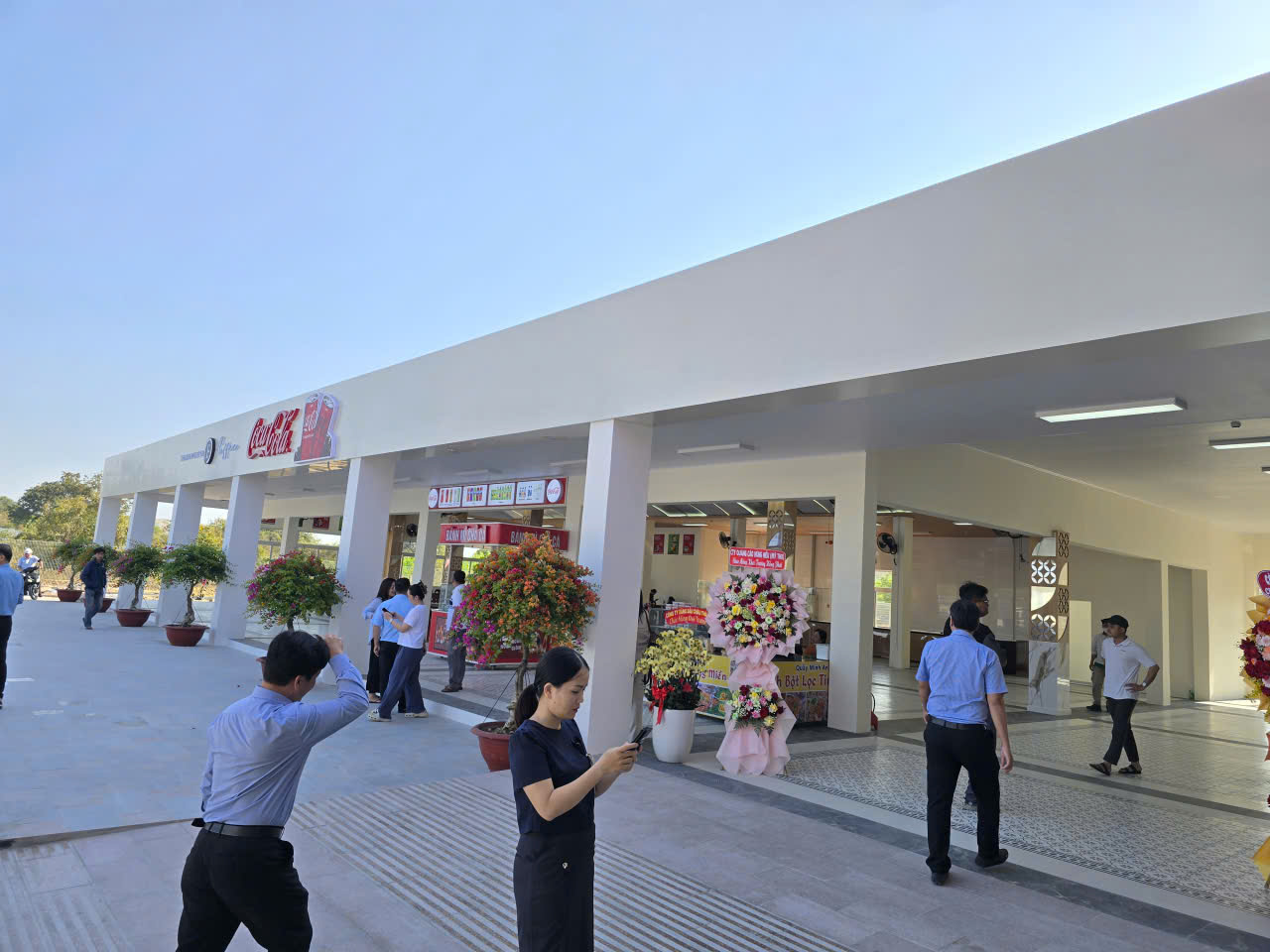 Cao tốc Vĩnh Hảo-Phan Thiết đã có trạm dừng nghỉ đầu tiên- Ảnh 1. Cao tốc Vĩnh Hảo-Phan Thiết đã có trạm dừng nghỉ đầu tiên- Ảnh 1.