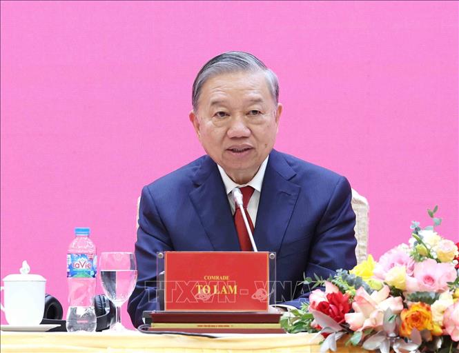 Tổng Bí thư, Chủ tịch nước Lào thông tin về Đại hội XII của Đảng Nhân dân Cách mạng Lào- Ảnh 2.