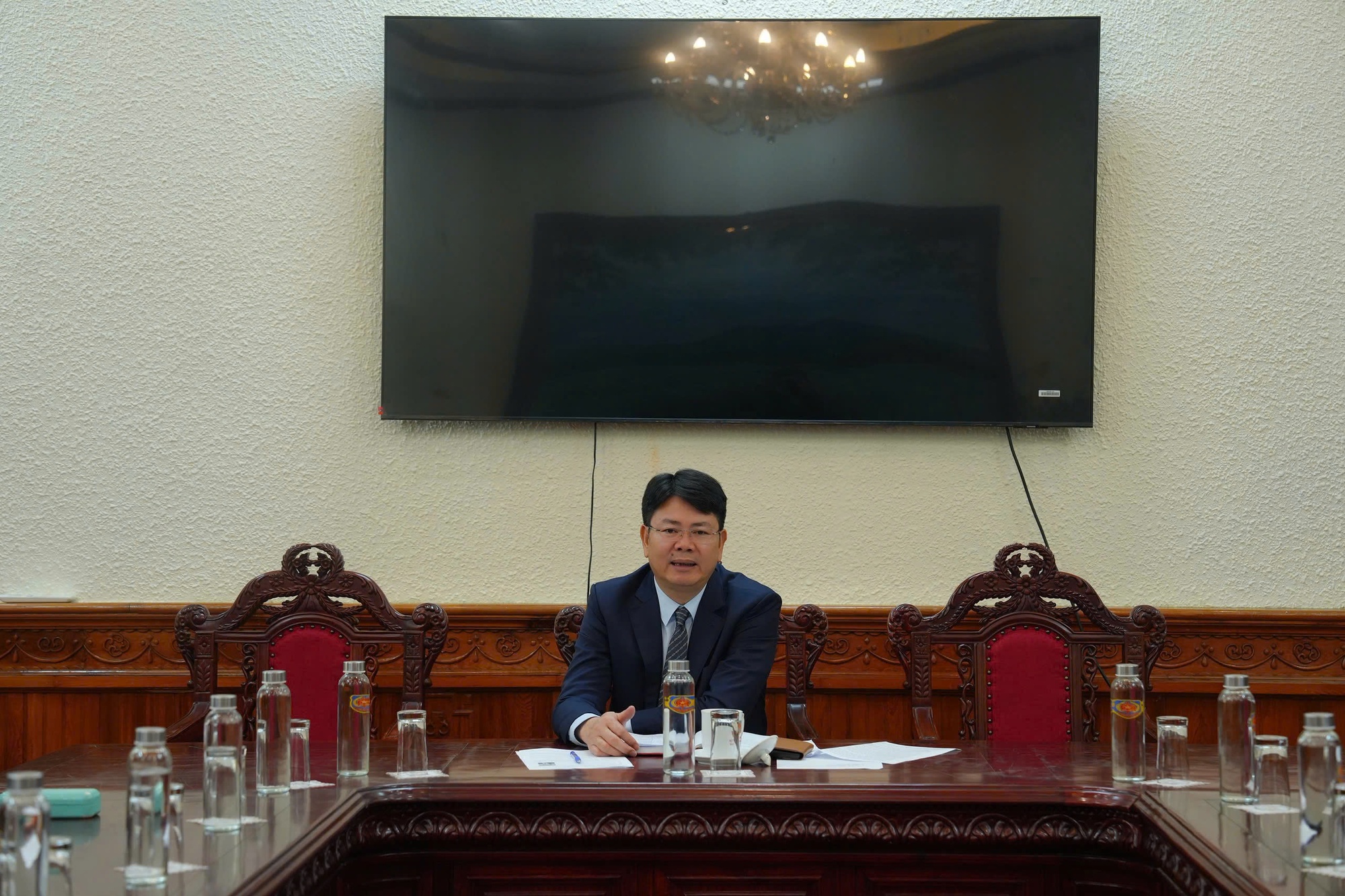 Sẵn sàng cho lễ ra mắt Trung tâm trọng tài quốc tế- Ảnh 1.