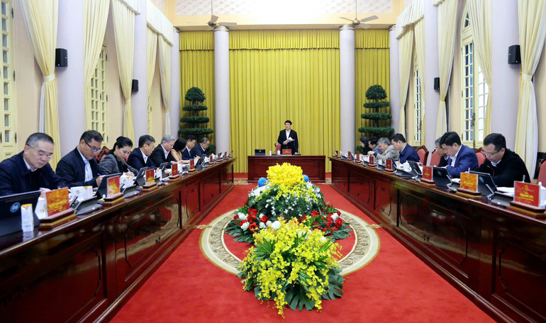 Chủ tịch nước Lương Cường: Chuẩn bị chu đáo, trách nhiệm tổ chức Tết Nguyên đán Bính Ngọ- Ảnh 1.