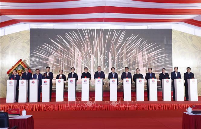 Tổng Bí thư Tô Lâm dự lễ khởi công xây trường học ở xã biên giới tỉnh Cao Bằng- Ảnh 1.