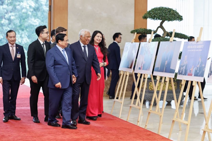 Thủ tướng: Chuyến thăm Việt Nam của Chủ tịch Hội đồng châu Âu là thông điệp thúc đẩy xu thế hợp tác- Ảnh 1. Thủ tướng: Chuyến thăm Việt Nam của Chủ tịch Hội đồng châu Âu là thông điệp thúc đẩy xu thế hợp tác- Ảnh 1.