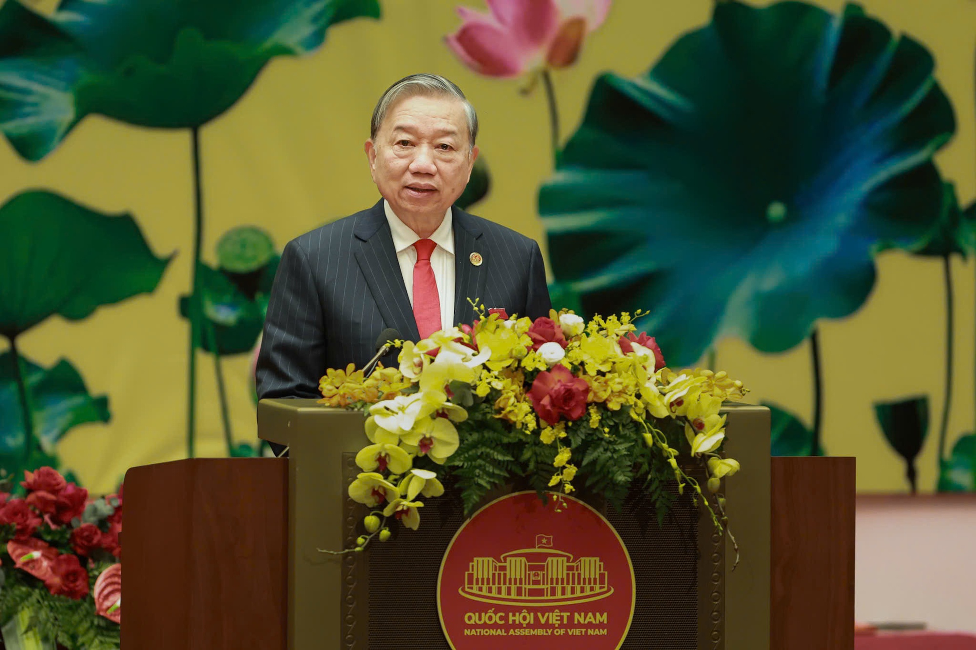 Phát biểu của Tổng Bí thư Tô Lâm tại Lễ kỷ niệm 80 năm Ngày Tổng tuyển cử đầu tiên bầu Quốc hội Việt Nam- Ảnh 1. Phát biểu của Tổng Bí thư Tô Lâm tại Lễ kỷ niệm 80 năm Ngày Tổng tuyển cử đầu tiên bầu Quốc hội Việt Nam- Ảnh 1.