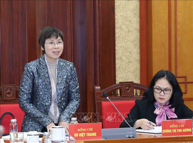 Thường trực Ban Bí thư chủ trì họp rà soát công tác chuẩn bị Đại hội XIV của Đảng- Ảnh 3.