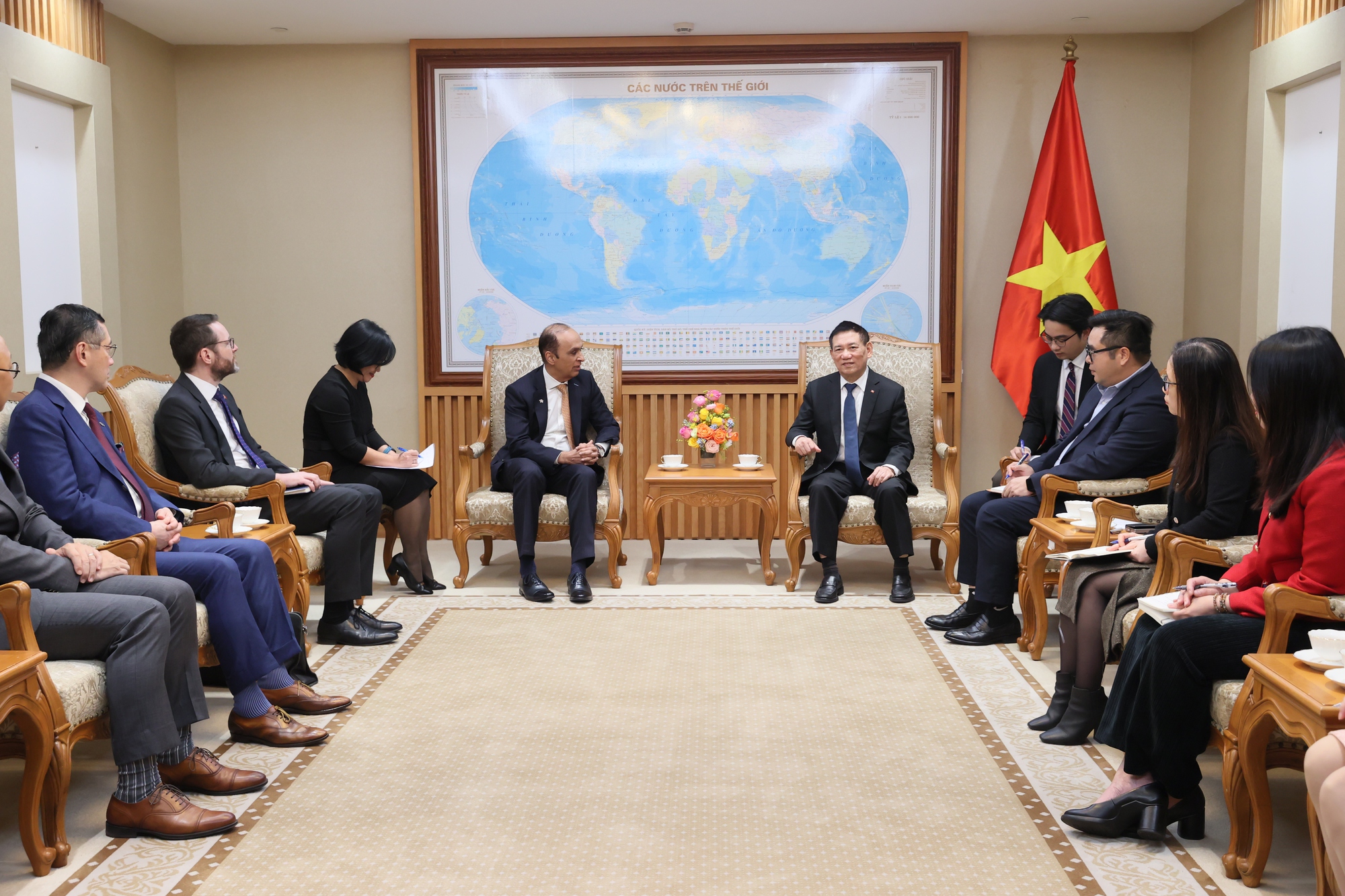 Phó Thủ tướng Hồ Đức Phớc tiếp Tổng Giám đốc Tập đoàn Prudential- Ảnh 2.