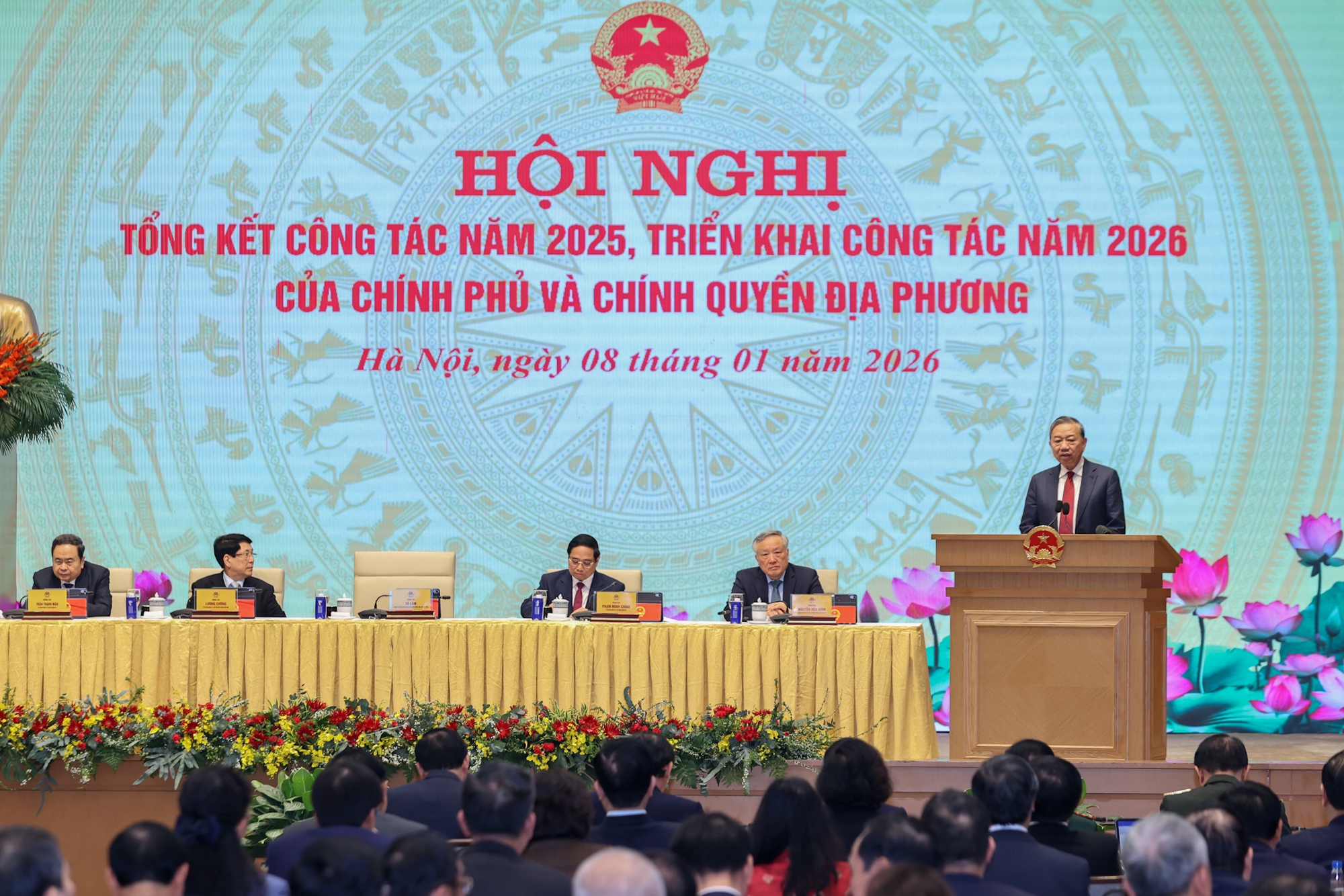 Phát biểu chỉ đạo của Tổng Bí thư Tô Lâm tại Hội nghị toàn quốc Chính phủ và chính quyền địa phương- Ảnh 2.