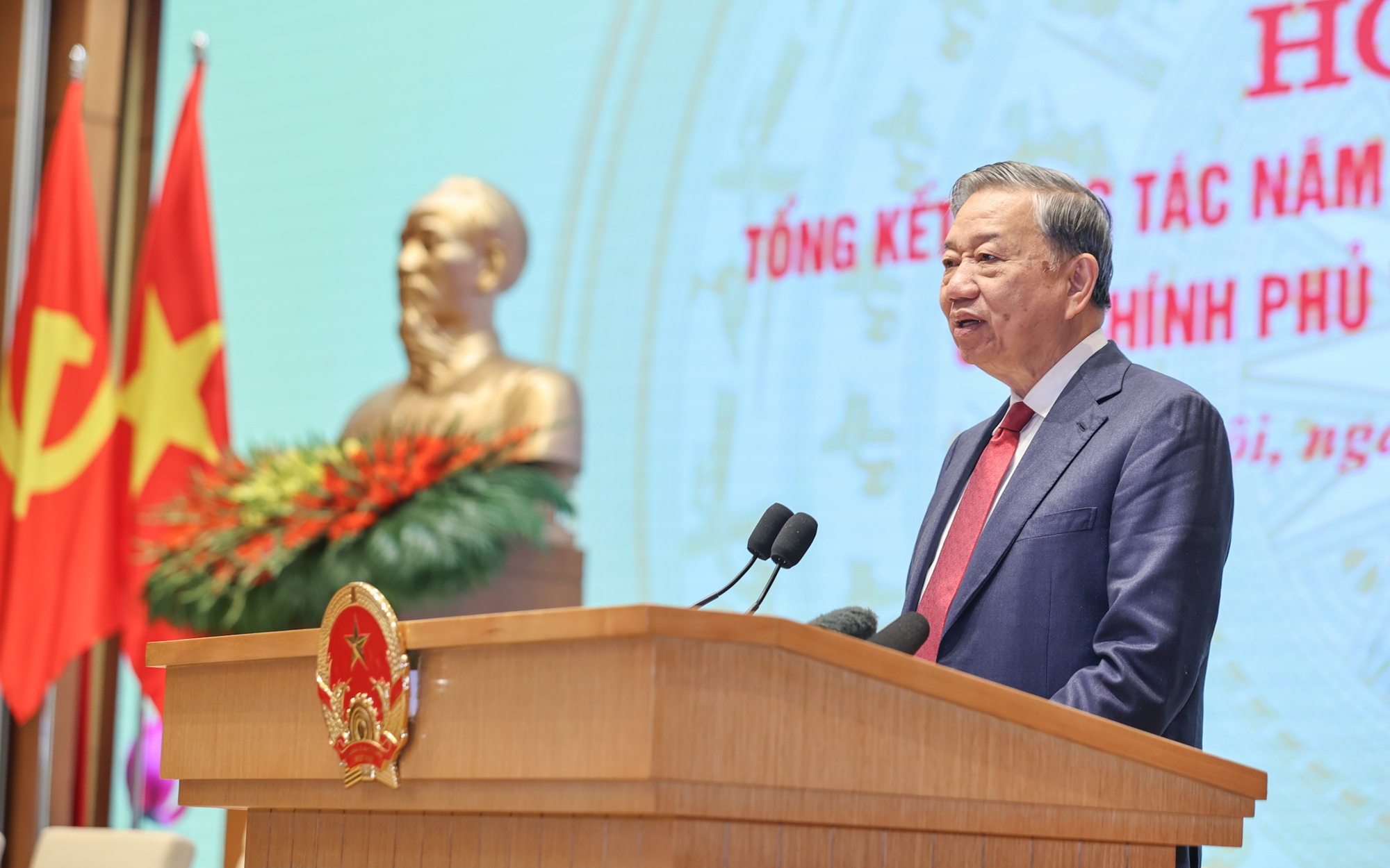 Phát biểu chỉ đạo của Tổng Bí thư Tô Lâm tại Hội nghị toàn quốc Chính phủ và chính quyền địa phương