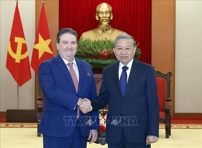 Tổng Bí thư Tô Lâm tiếp Đại sứ Hoa Kỳ tại Việt Nam chào từ biệt- Ảnh 1.