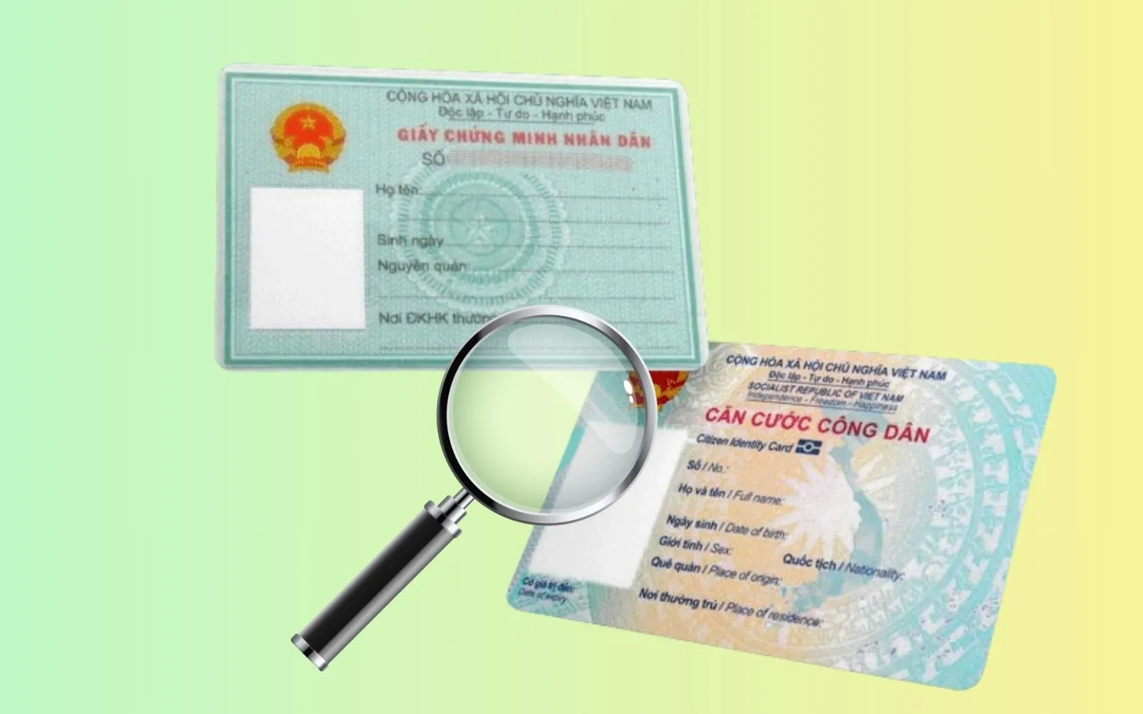 Sổ đỏ ghi số chứng minh nhân dân cũ, xác nhận thế nào?
