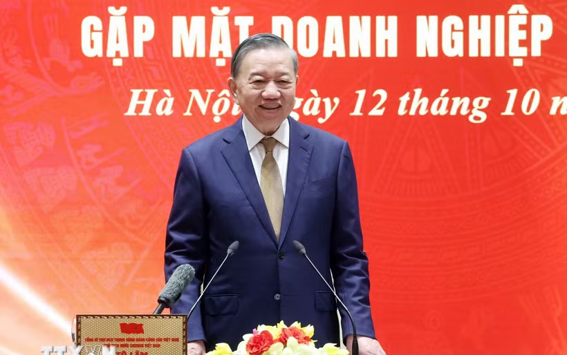Tổng Bí thư, Chủ tịch nước Tô Lâm: Doanh nghiệp vững mạnh góp phần bồi đắp sức mạnh quốc gia