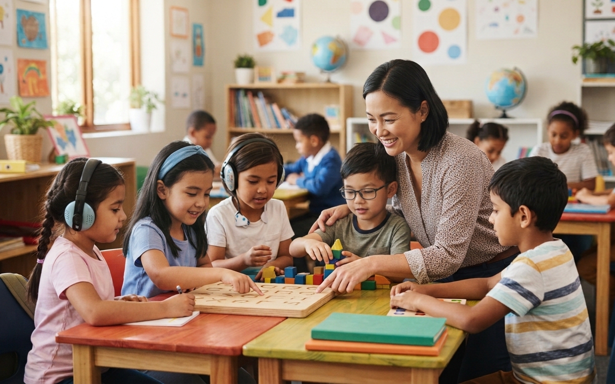 Chế độ đối với giáo viên dạy lớp có học sinh hòa nhập