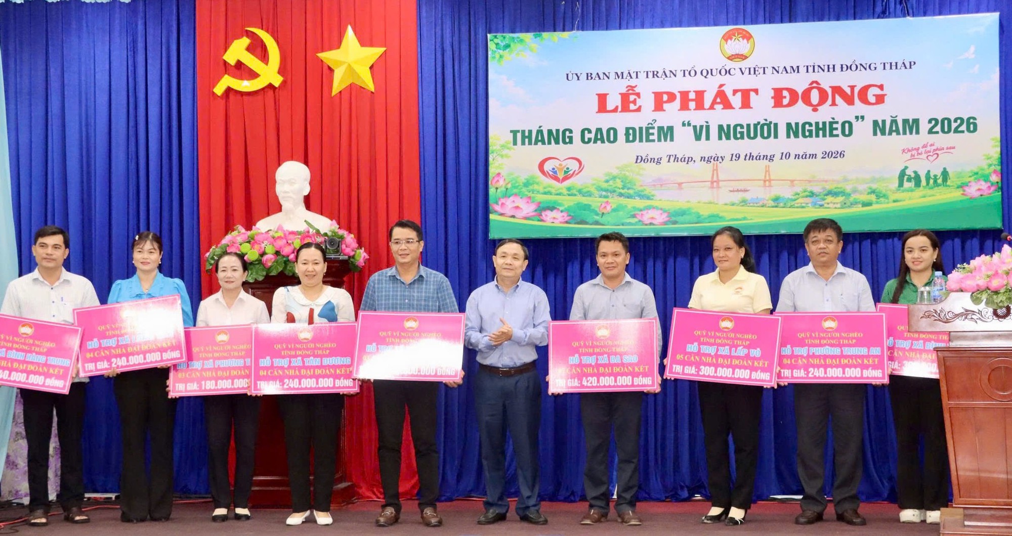 Đồng Tháp: 102 xã, phường đăng ký 197 công trình chăm lo người nghèo- Ảnh 2.