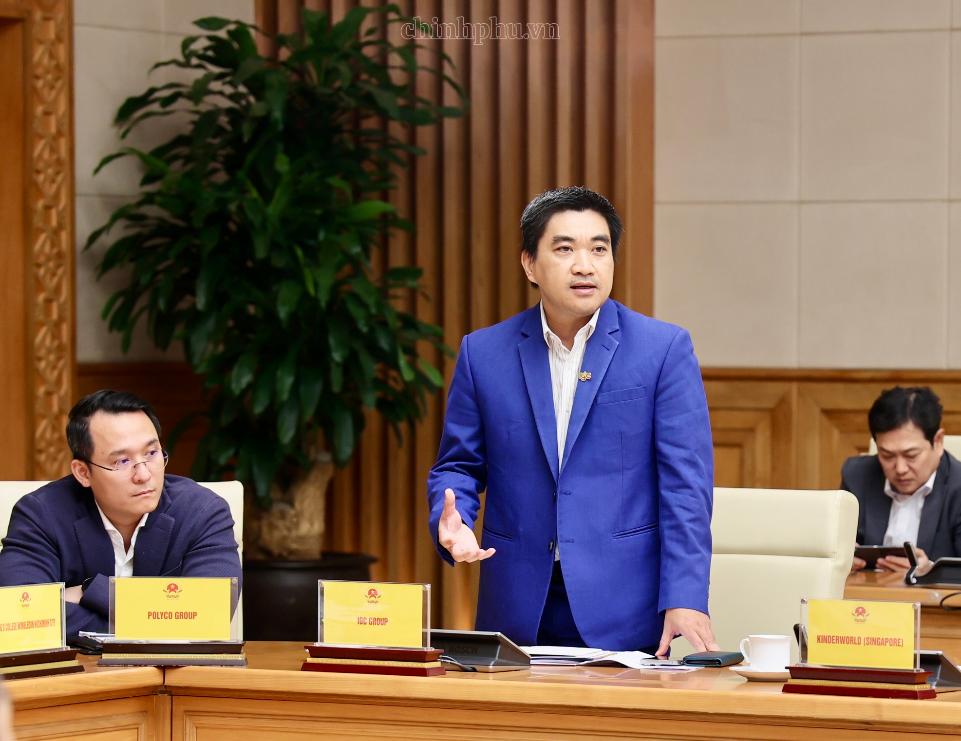 Phó Thủ tướng Lê Tiến Châu đối thoại với doanh nghiệp trong lĩnh vực giáo dục và đào tạo- Ảnh 4.