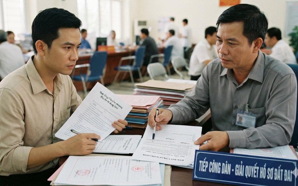 Xác định vi phạm hành chính khi nhận chuyển nhượng đất