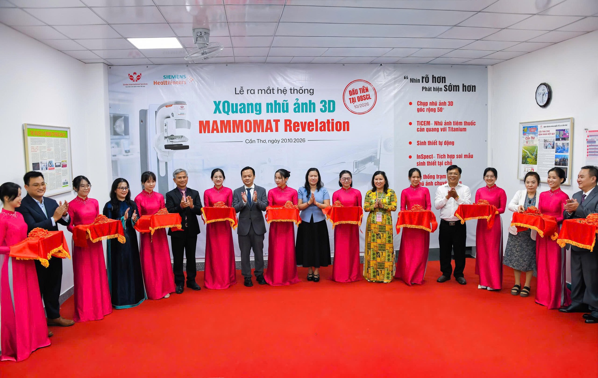 Lần đầu tiên ĐBSCL có hệ thống nhũ ảnh 3D tích hợp AI hỗ trợ phát hiện sớm ung thư vú- Ảnh 1.