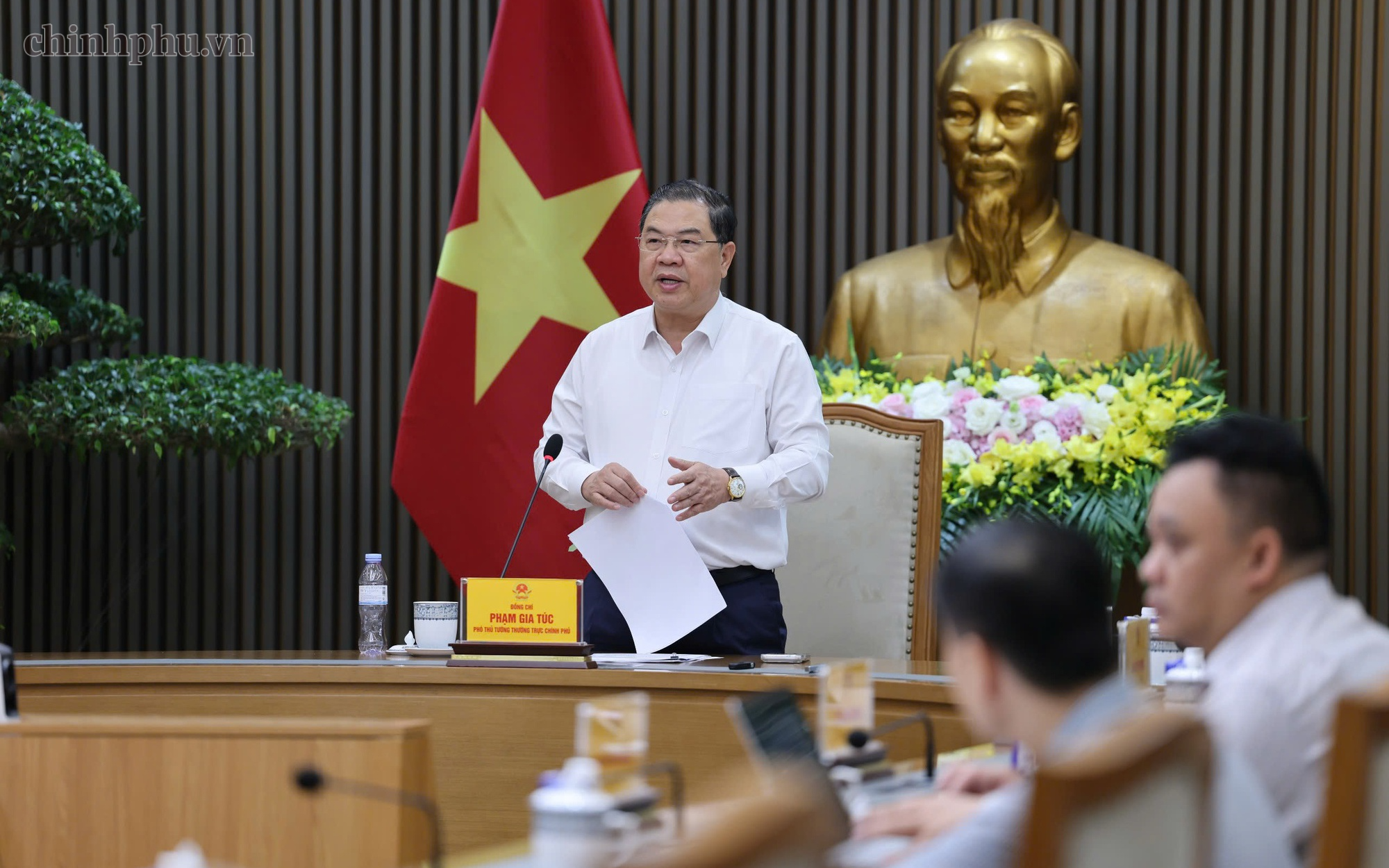 Phó Thủ tướng Thường trực Phạm Gia Túc: Nghiên cứu kết nối trực tiếp đường sắt từ sân bay Gia Bình với trung tâm Hà Nội