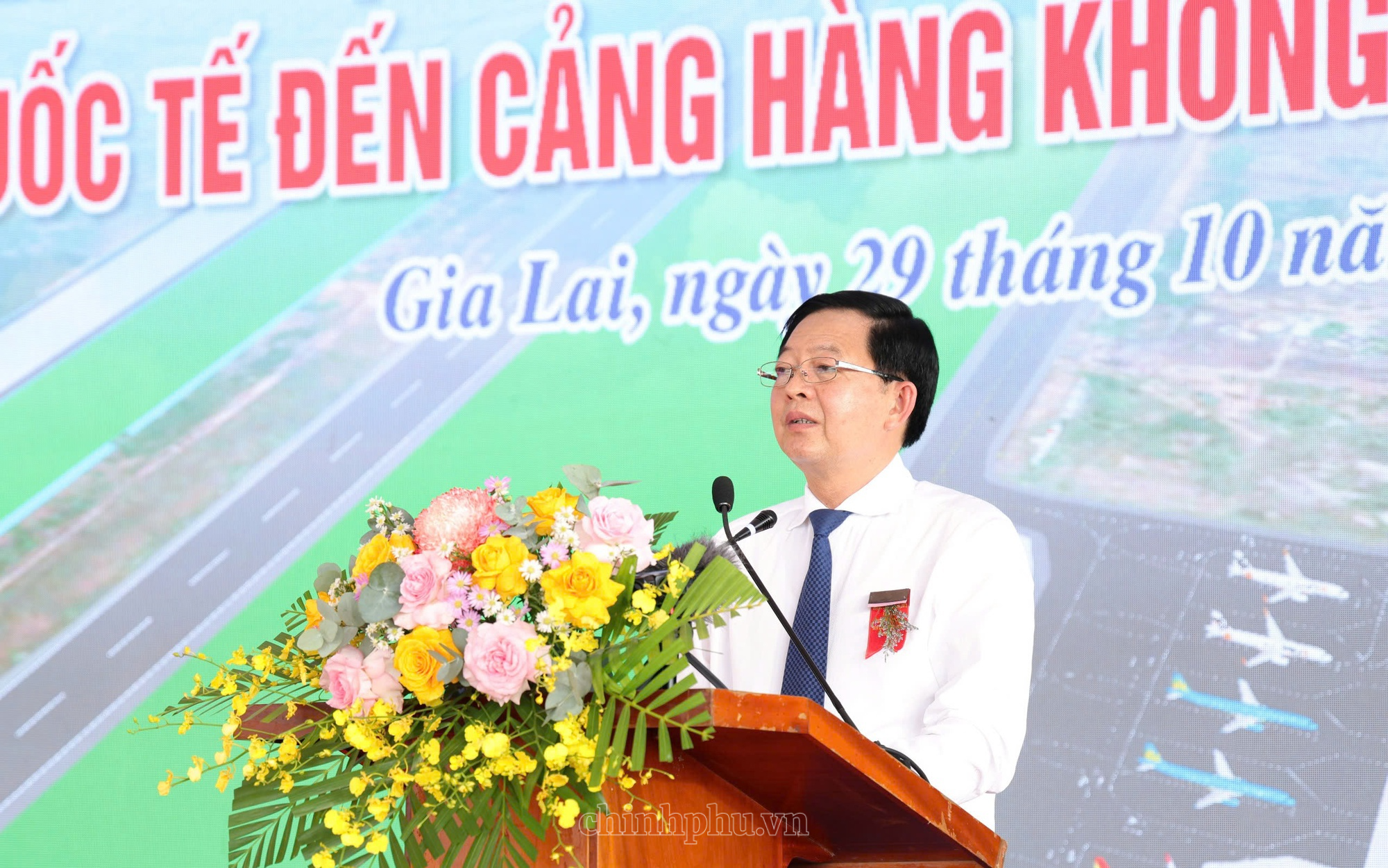 Phó Thủ tướng Hồ Quốc Dũng dự khánh thành đường cất cánh số 2 Cảng hàng không Phù Cát, Gia Lai