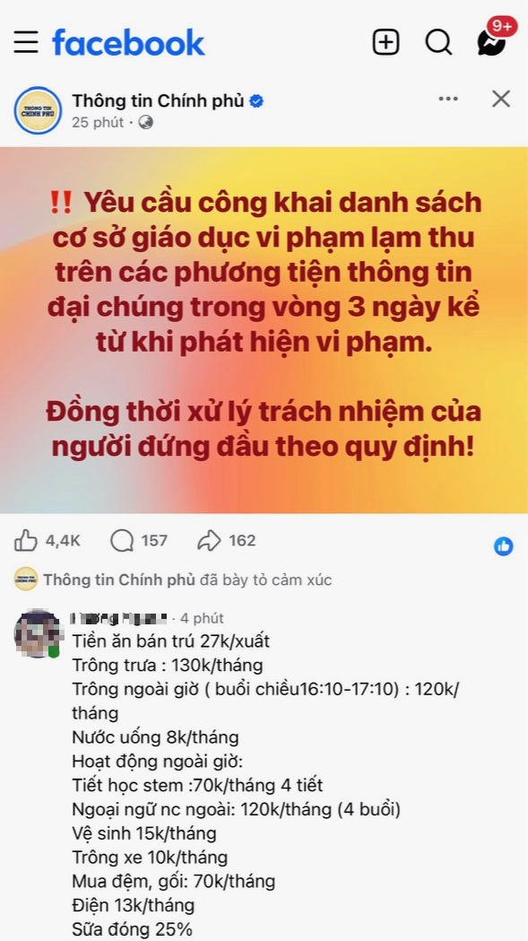 Xử lý phản ánh lạm thu: Đừng để phụ huynh phải e ngại- Ảnh 1.