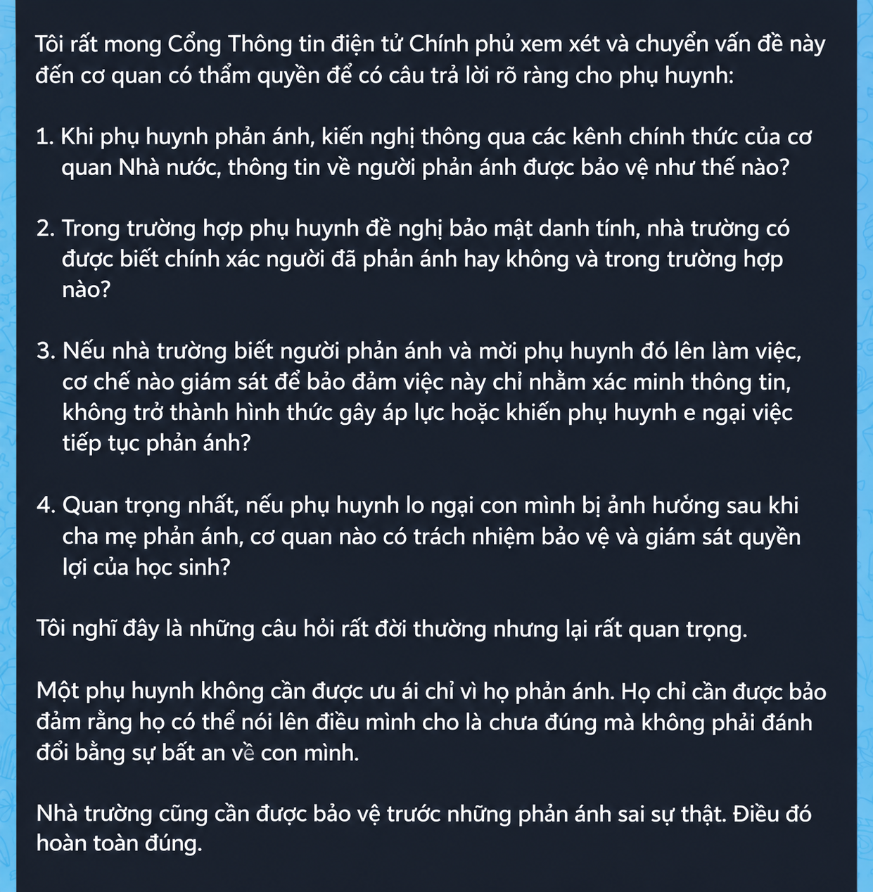 Xử lý phản ánh lạm thu: Đừng để phụ huynh phải e ngại- Ảnh 2.