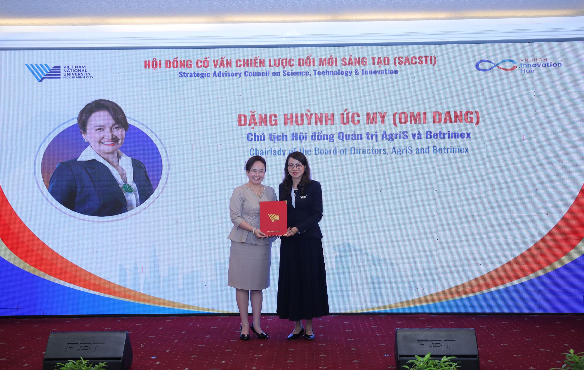 Chủ tịch AgriS Đặng Huỳnh Ức My tham gia Hội đồng Cố vấn Chiến lược Đổi mới sáng tạo Đại học Quốc gia TPHCM- Ảnh 1. Chủ tịch AgriS Đặng Huỳnh Ức My tham gia Hội đồng Cố vấn Chiến lược Đổi mới sáng tạo Đại học Quốc gia TPHCM- Ảnh 1.