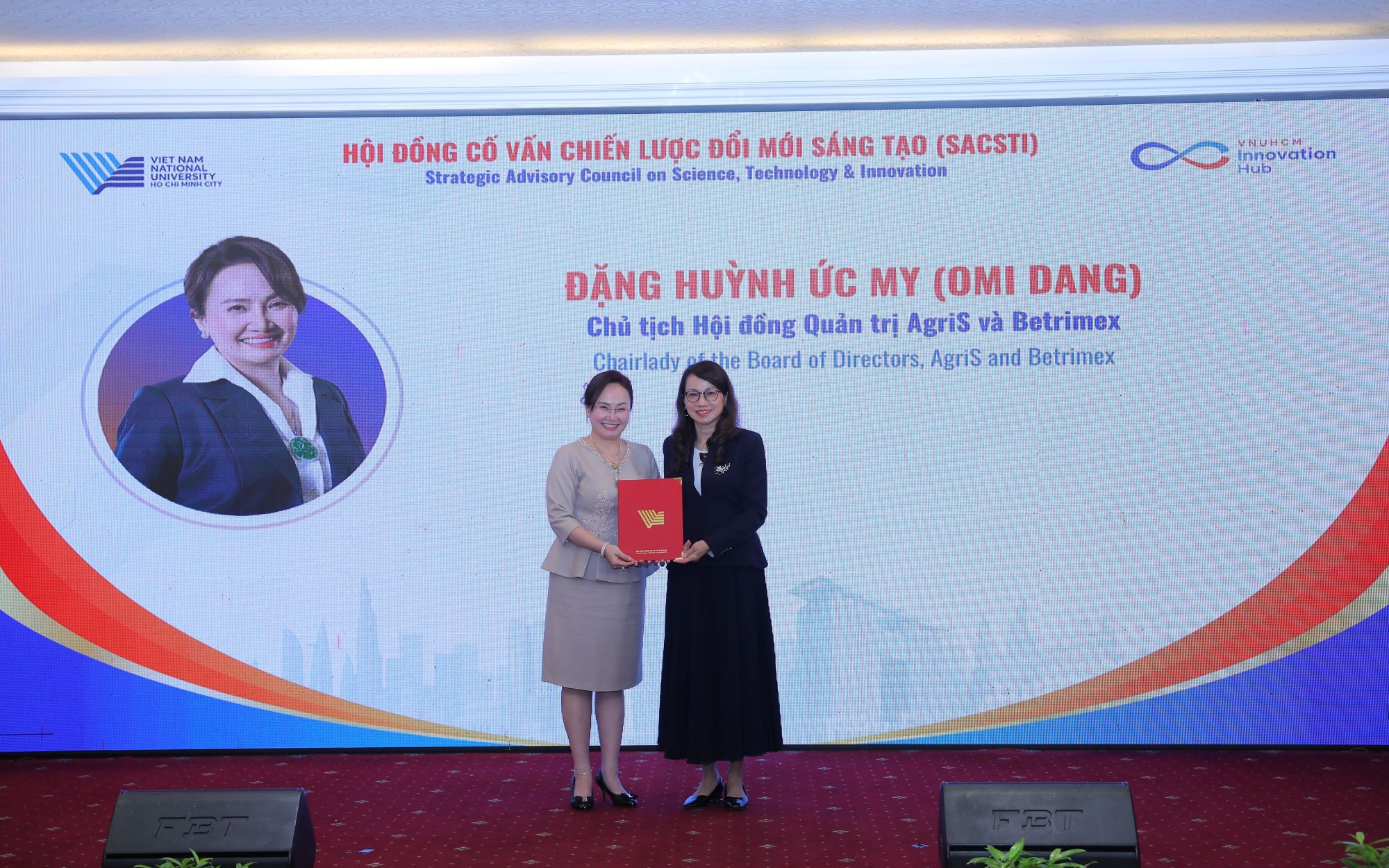 Chủ tịch AgriS Đặng Huỳnh Ức My tham gia Hội đồng Cố vấn Chiến lược Đổi mới sáng tạo Đại học Quốc gia TPHCM