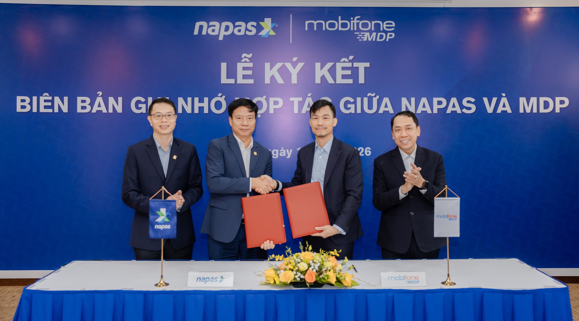 MDP và NAPAS hợp tác thúc đẩy hạ tầng thanh toán quốc gia- Ảnh 1.