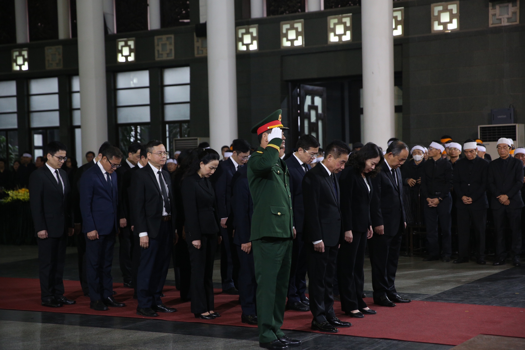 Lễ tang cấp Nhà nước nguyên Phó Chủ tịch Hội đồng Bộ trưởng Đoàn Duy Thành- Ảnh 4.
