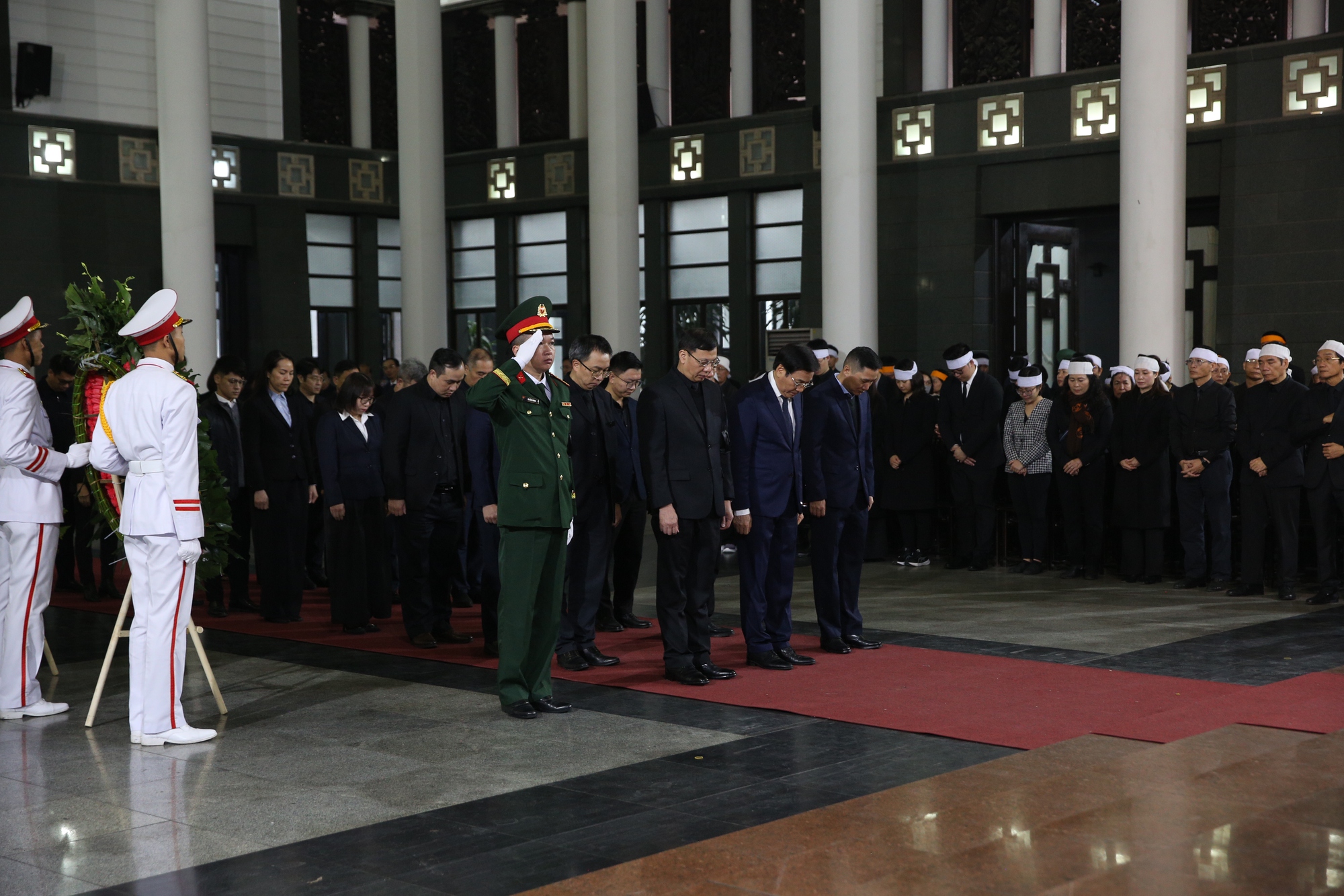 Lễ tang cấp Nhà nước nguyên Phó Chủ tịch Hội đồng Bộ trưởng Đoàn Duy Thành- Ảnh 8.