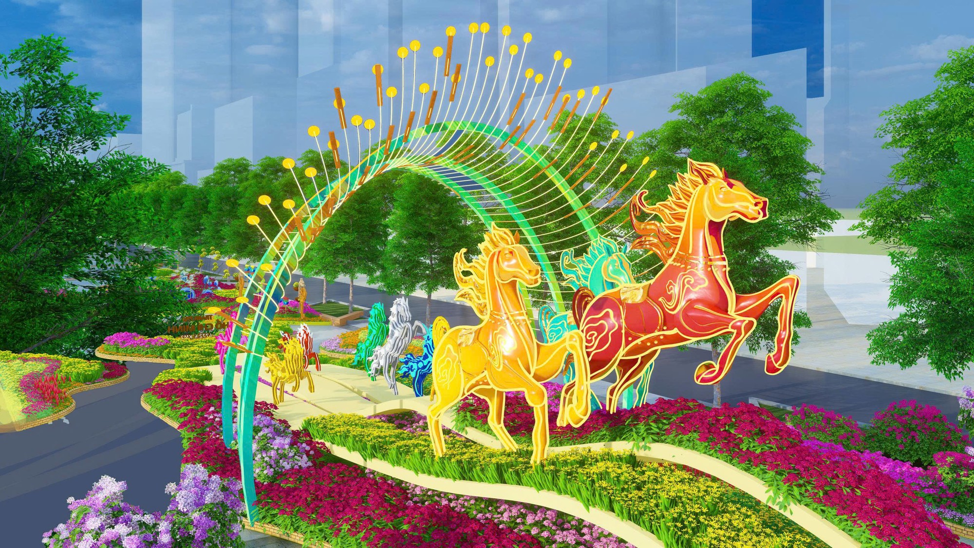 Một vòng TPHCM rộn ràng hương Tết, sắc Xuân- Ảnh 5.