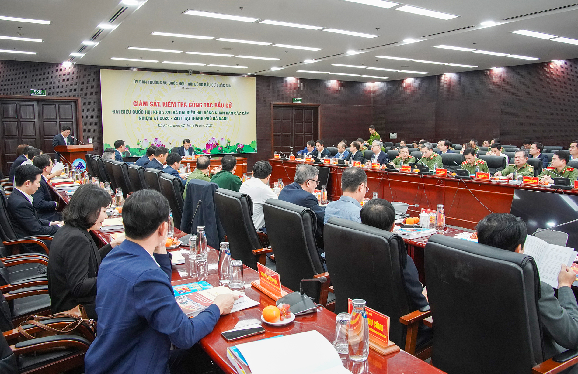 Bộ trưởng Bộ Công an kiểm tra công tác chuẩn bị bầu cử tại TP. Đà Nẵng- Ảnh 3. Bộ trưởng Bộ Công an kiểm tra công tác chuẩn bị bầu cử tại TP. Đà Nẵng- Ảnh 3.