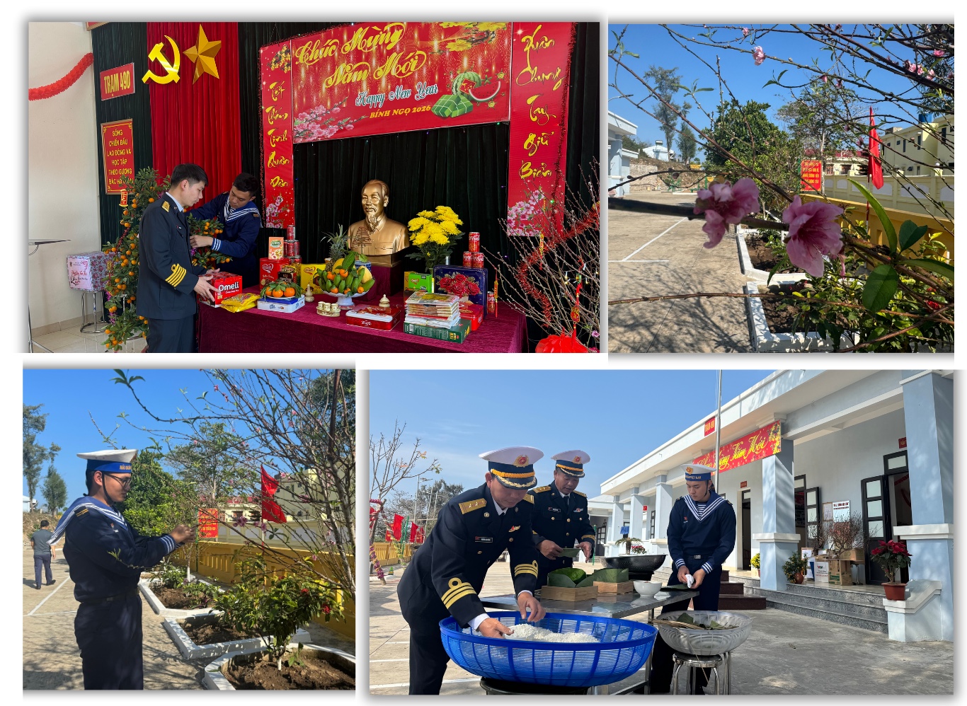 Đưa 'hương Tết' ra đảo tiền tiêu- Ảnh 9. Đưa 'hương Tết' ra đảo tiền tiêu- Ảnh 9.