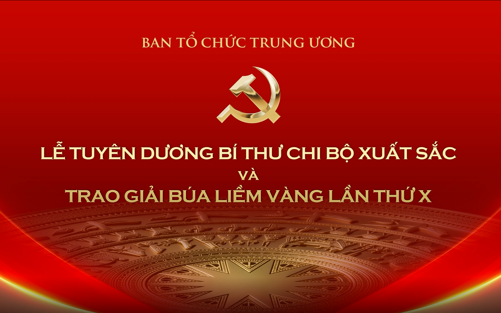 Tối 3/2: Trao giải Búa liềm Vàng lần thứ X năm 2025