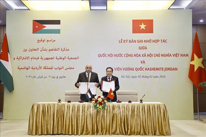 Chủ tịch Quốc hội hội đàm với Chủ tịch Hạ viện Vương quốc Hashemite Jordan- Ảnh 2.