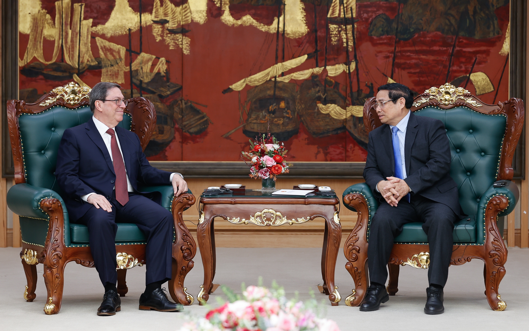 Thủ tướng Phạm Minh Chính tiếp Đặc phái viên Đảng, Nhà nước Cuba