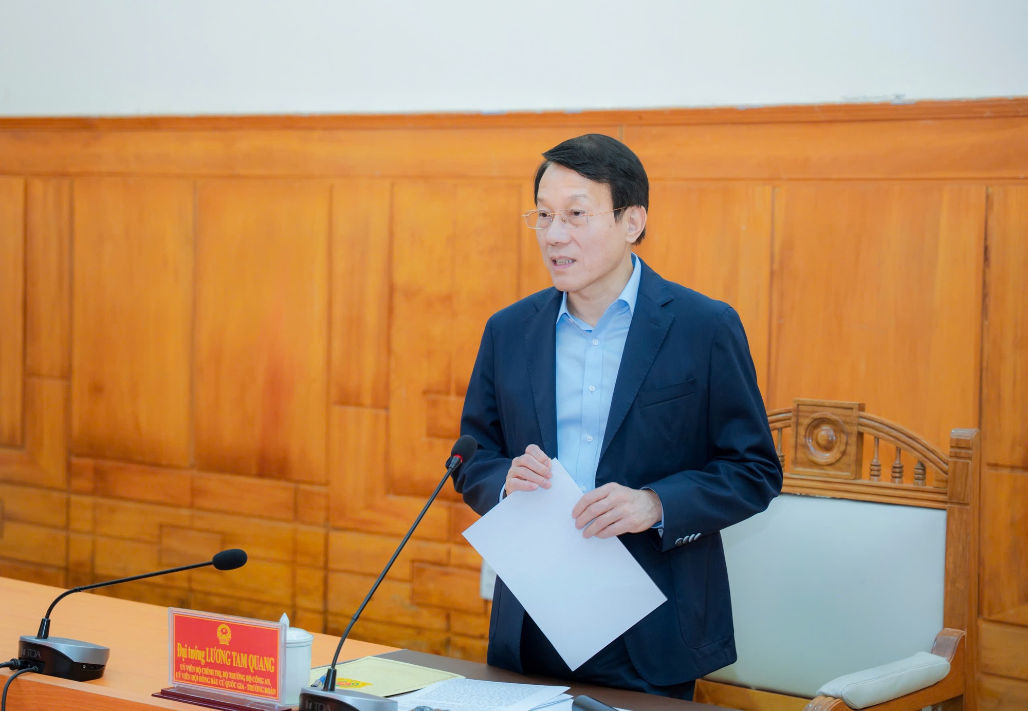 Đoàn công tác Trung ương kiểm tra công tác chuẩn bị bầu cử tại TP. Huế- Ảnh 1.