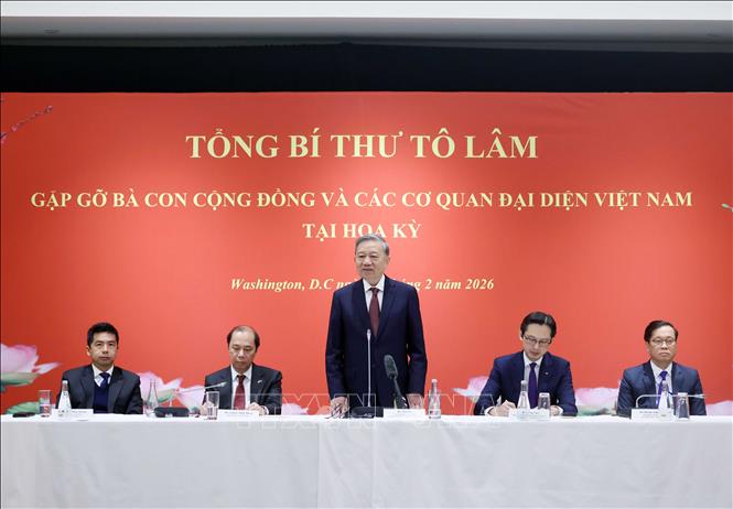 Tổng Bí thư Tô Lâm gặp gỡ bà con cộng đồng và các cơ quan đại diện Việt Nam tại Hoa Kỳ- Ảnh 2.