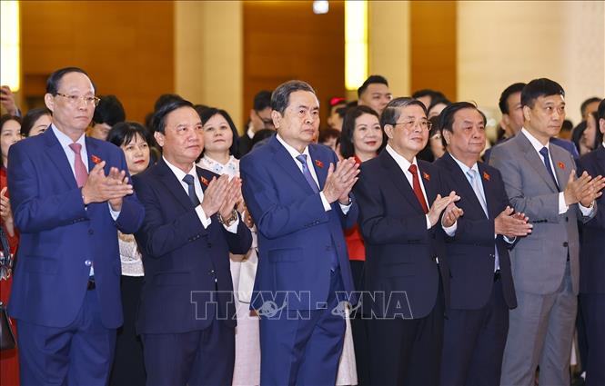 Chủ tịch Quốc hội Trần Thanh Mẫn: Chung sức, chung lòng nâng cao vai trò, vị trí của Quốc hội- Ảnh 3.