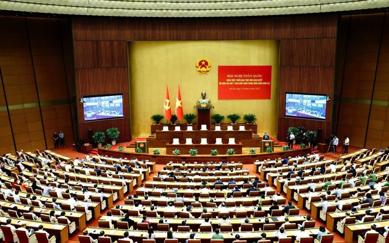 Hội nghị toàn quốc quán triệt, triển khai thực hiện các Nghị quyết số 79 và 80 của Bộ Chính trị diễn ra sáng 25/2