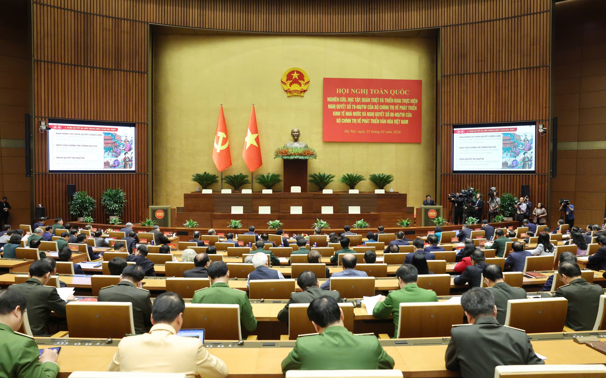 Hơn 2 triệu đại biểu tham dự Hội nghị toàn quốc quán triệt, triển khai thực hiện Nghị quyết số 79 và 80 của Bộ Chính trị