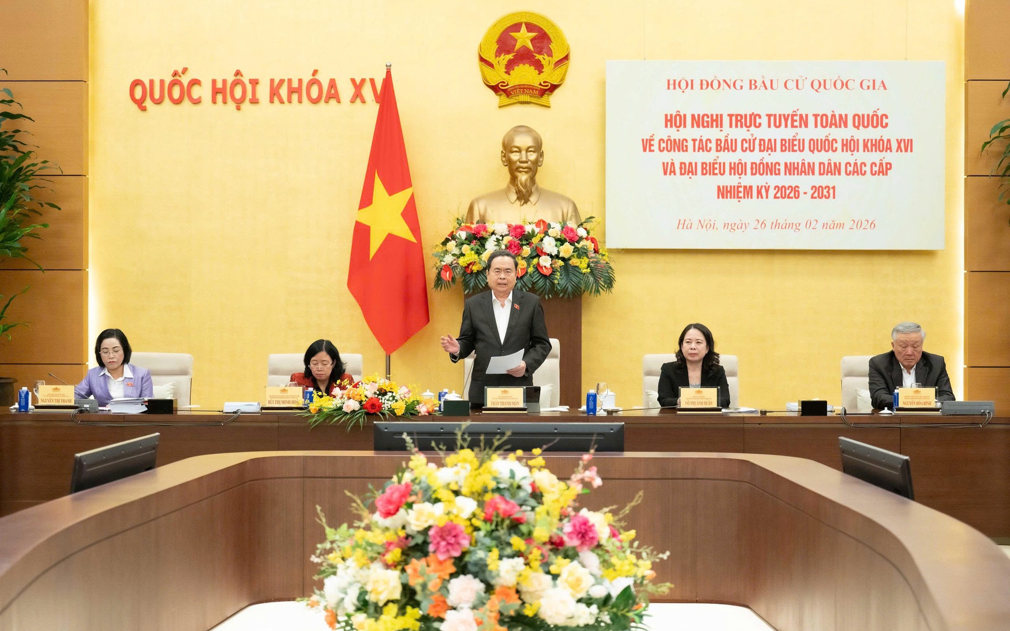 Phát huy cao nhất tinh thần trách nhiệm, quyết tâm tổ chức thành công cuộc bầu cử ĐBQH khóa XVI, đại biểu HĐND các cấp