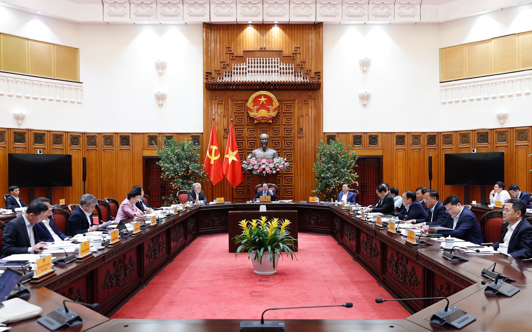 Thường trực Chính phủ cho ý kiến về nhiều nội dung quan trọng