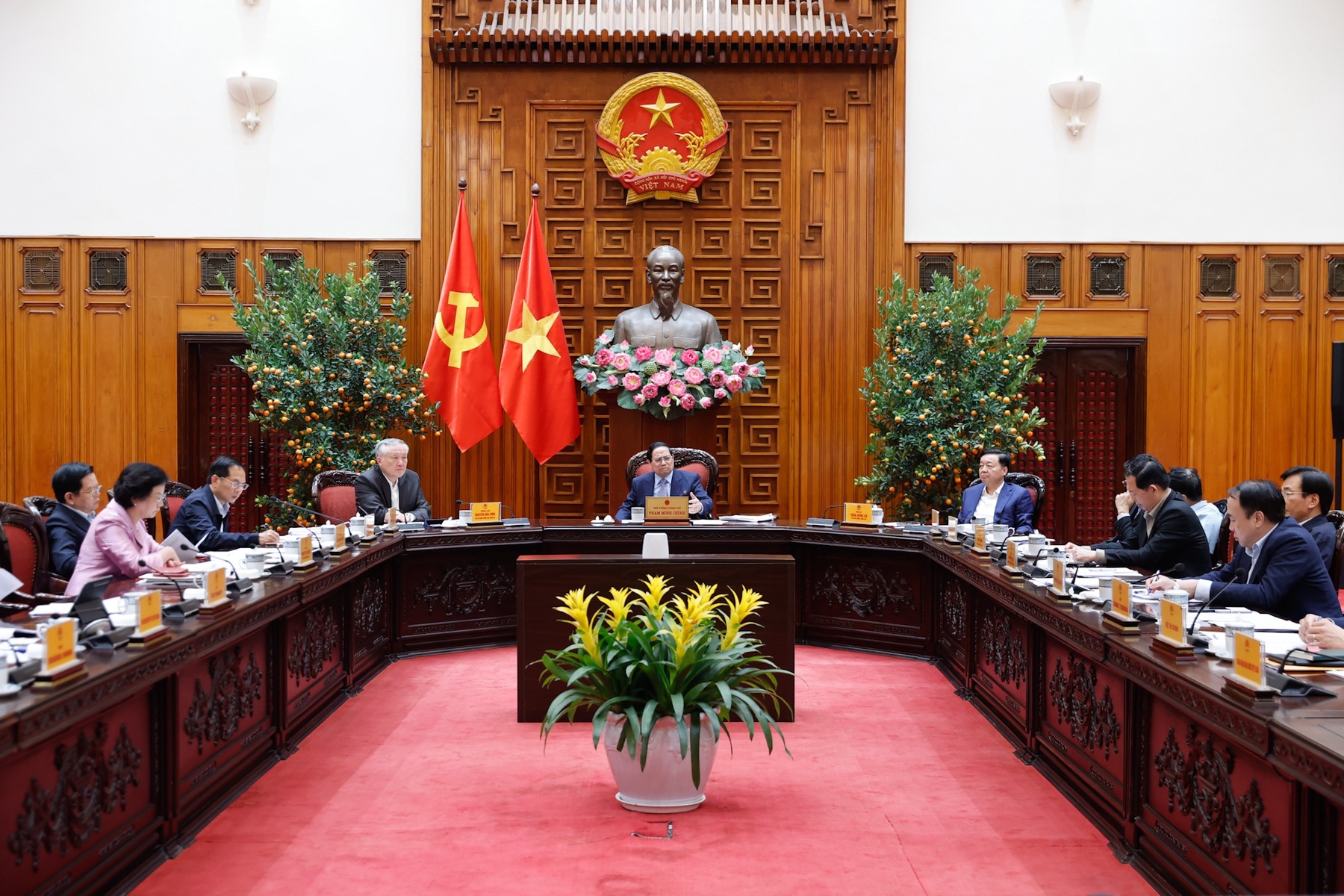 Thường trực Chính phủ cho ý kiến về nhiều nội dung quan trọng- Ảnh 1. Thường trực Chính phủ cho ý kiến về nhiều nội dung quan trọng- Ảnh 1.