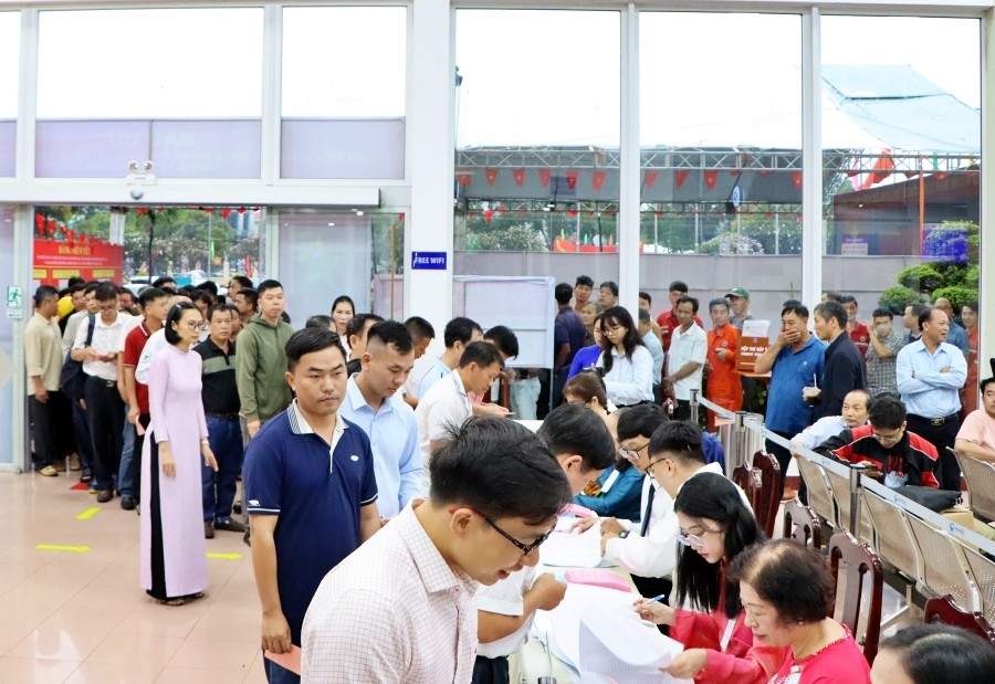 4 khu vực của TPHCM tiến hành bỏ phiếu bầu cử sớm- Ảnh 3.